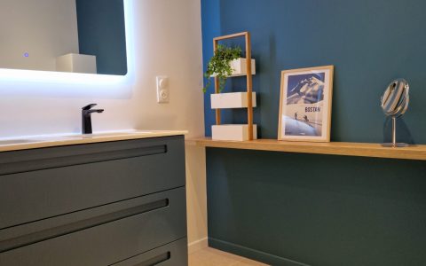 Rénovation complète d’une suite parentale à Divonne-les-bains